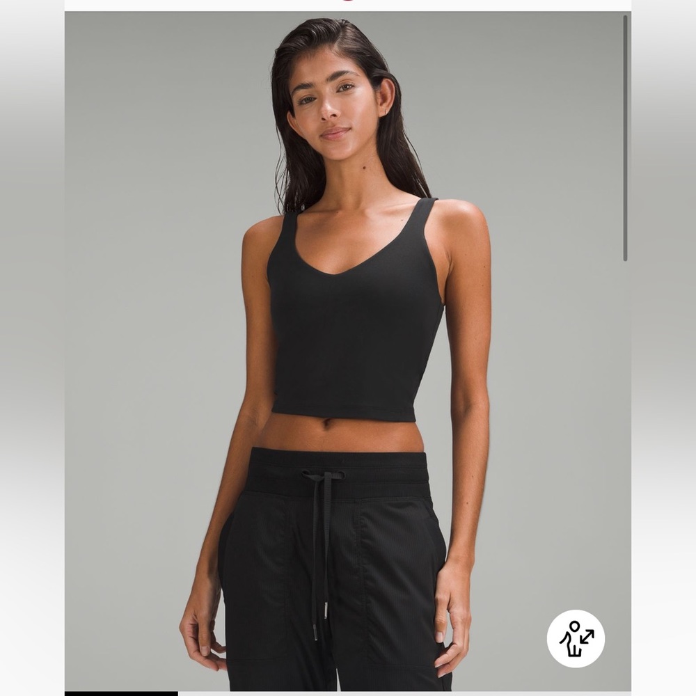 BLACK Align Tank Size 8